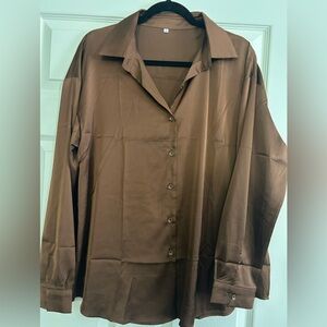 Elegant Brown Shirt
